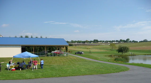 Pavilion from Barn