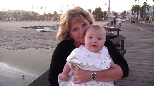 Ali and Cyan on the Santa Barbara Pier on a cool September evening.