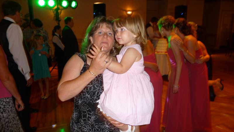 Dancing with mom