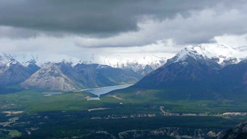 Otherworldly views in Banff