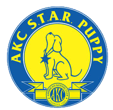 AKC STAR puppy program logo