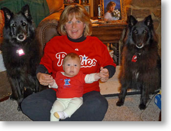 We all say, Go Phillies!